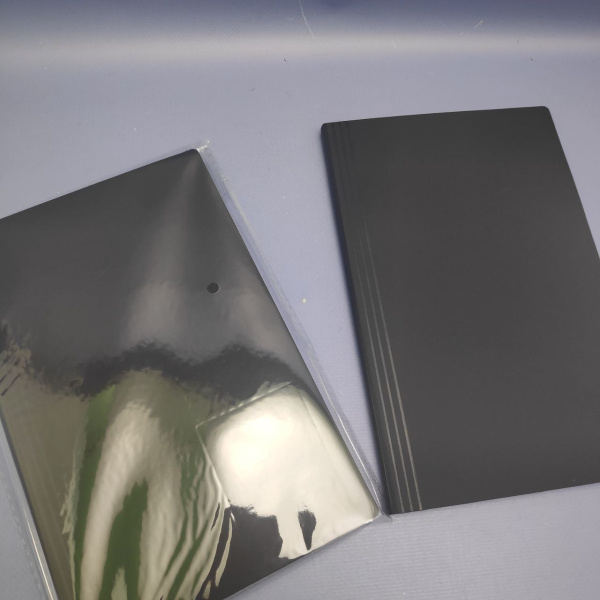 Блокнот А5 138x213 мм. под кожу, 80 листов, клетка